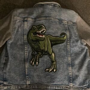 Denim Boys Dinosaur Jacket